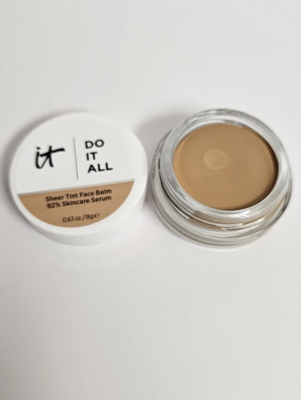 IT Cosmetics Do It All Sheer Tint Face Balm 225 Light Medium Warm tinted NEW